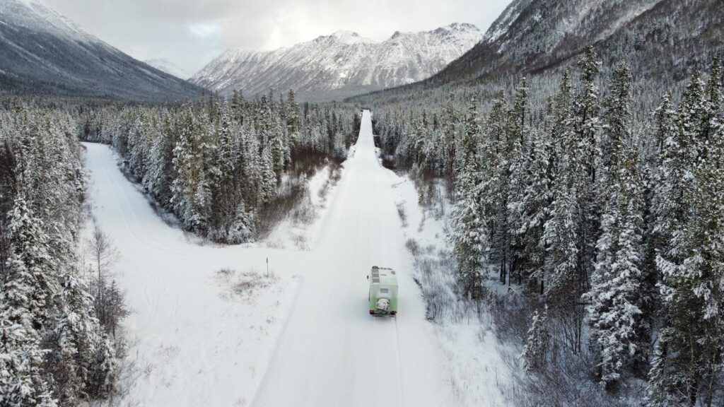 The Great North British Columbia; Wintercamping im Yukon